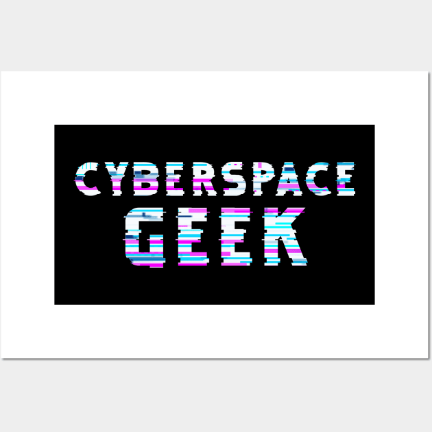 Cyberspace Geek Wall Art by psychoshadow